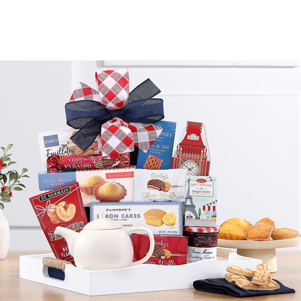 Tea and Bakery Collection Gift Basket